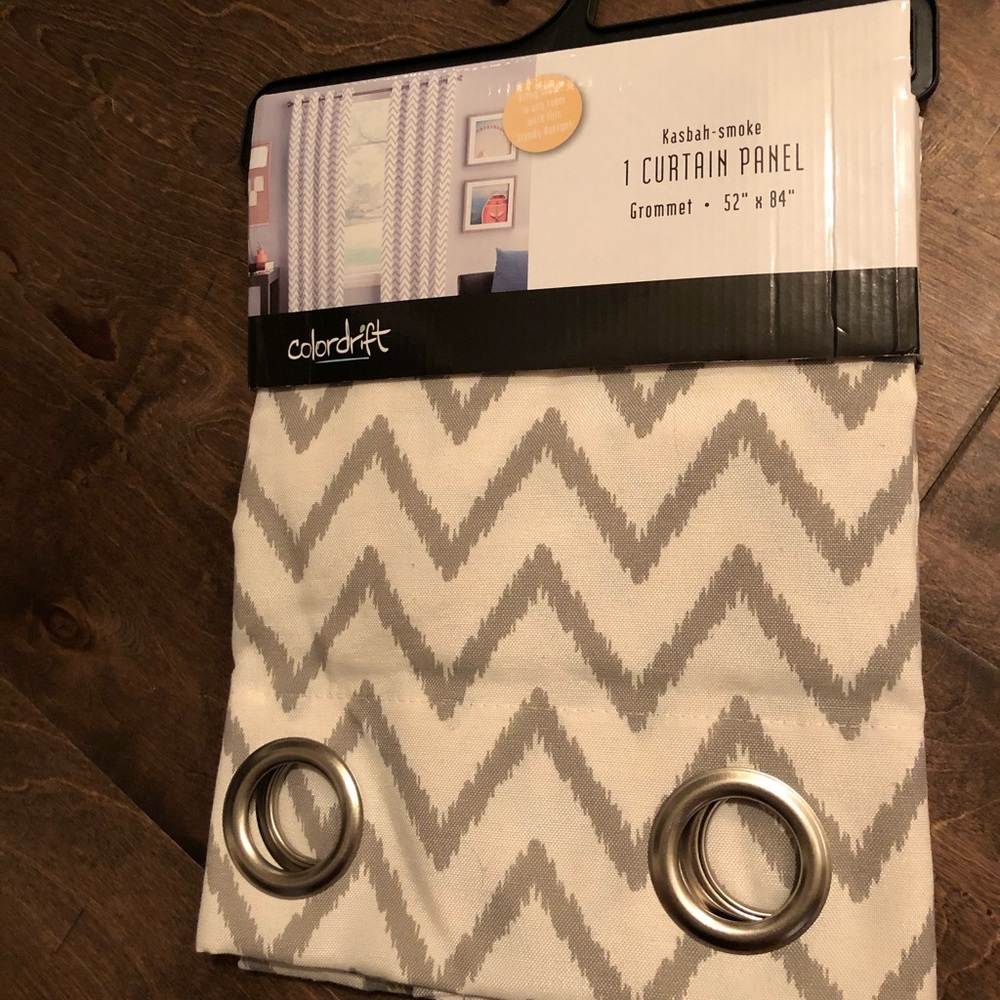 Chevron Curtain Panel